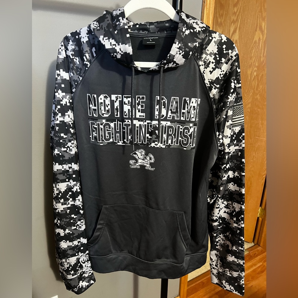 Notre Dame Fighting Irish Hoodie Size Large